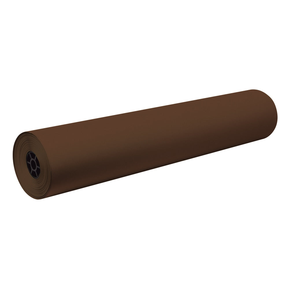 Pacon Decorol Flame-Retardant Paper Roll, 36in x 1000ft, Dark Brown