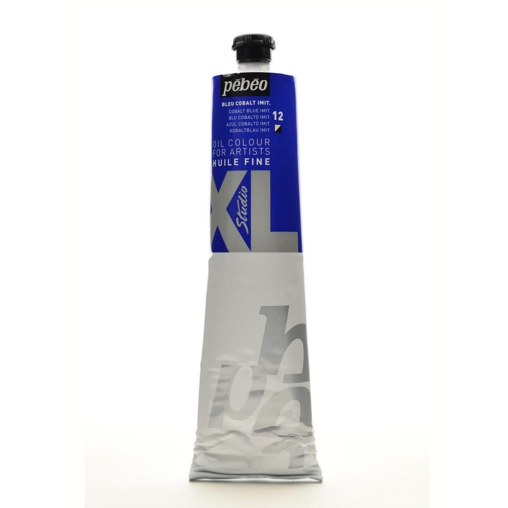 Pebeo Studio XL Oil Paint, 200 mL, Cobalt Blue Hue, Pack Of 2