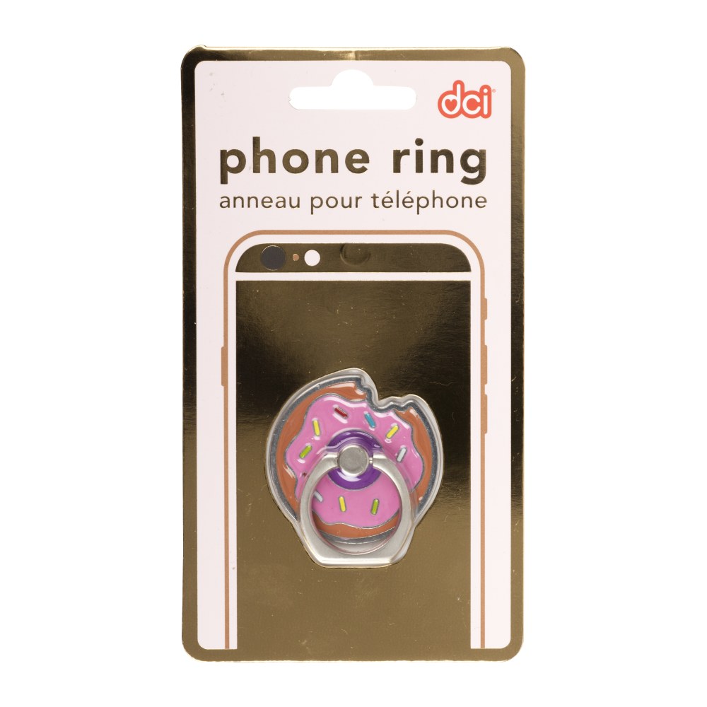 DCI Phone Ring, Donut, 1.5in x 1.5in, Multicolor, 59170