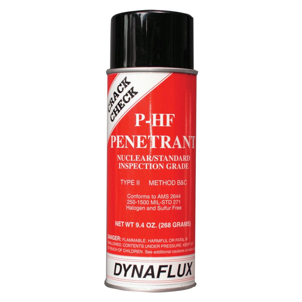 Visible Dye Penetrant Systems, Penetrant, Aerosol Can, 16 oz