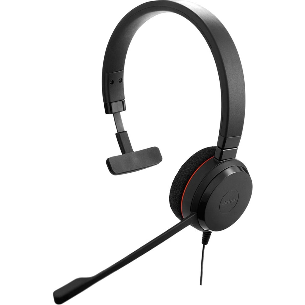 Jabra Evolve 20 Microsoft Lync Mono Wired Over-The-Head Headphones