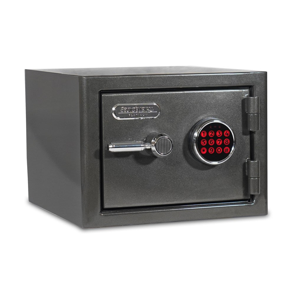 Sanctuary Platinum Digital Home/Office Safe, 1.07 Cu. Ft., Dark Grey Metallic