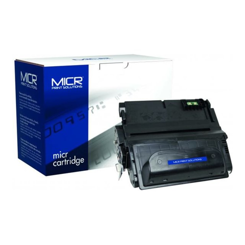 MICR Print Solutions Black Toner Cartridge Replacement For HP 38A, Q1338A, MCR38AM