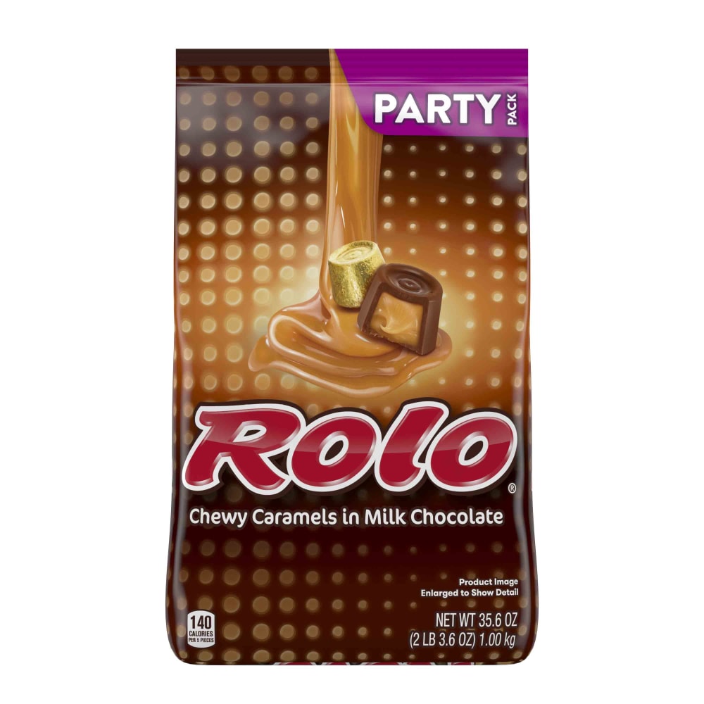 Rolo Milk Chocolate Caramel Candy, 35.6-Oz Bag