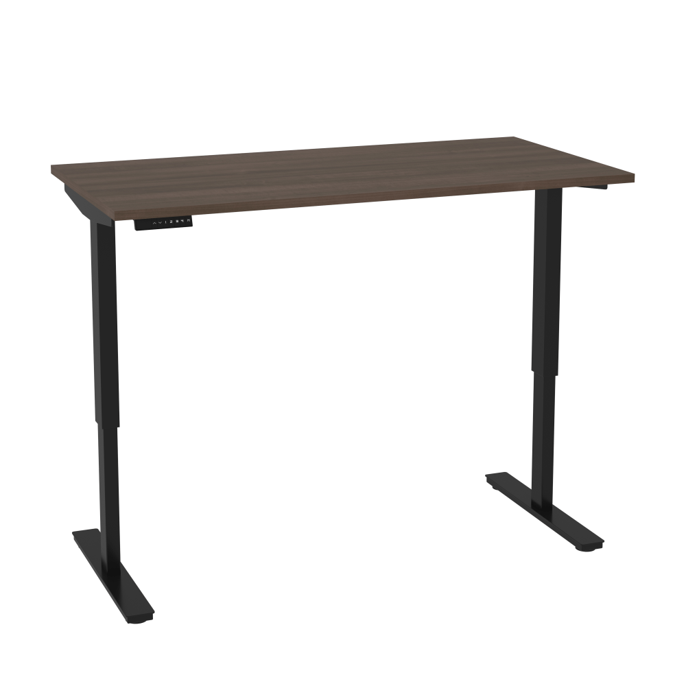 Bestar Universel Electric 60inW Standing Desk, Electric, Antigua