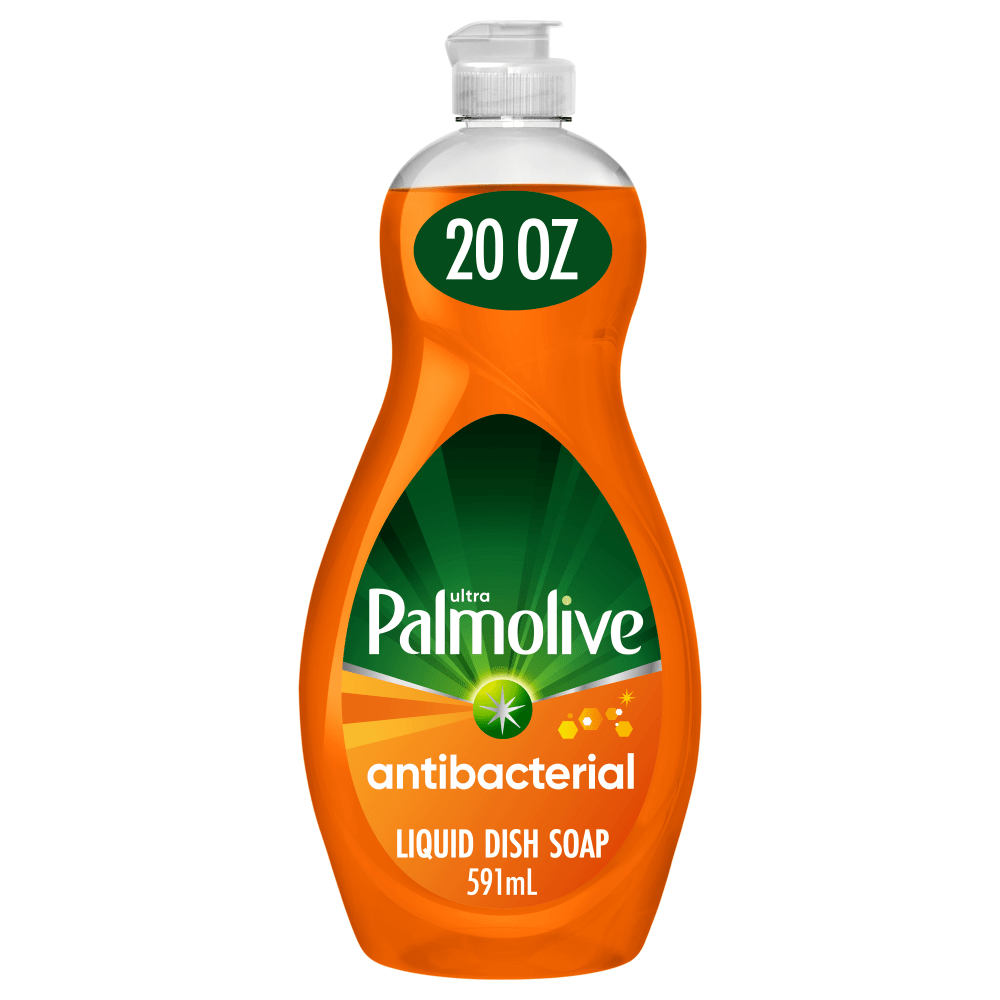 Palmolive Ultra Antibacterial Dishwashing Liquid, 20 Oz Bottle, Case Of 9