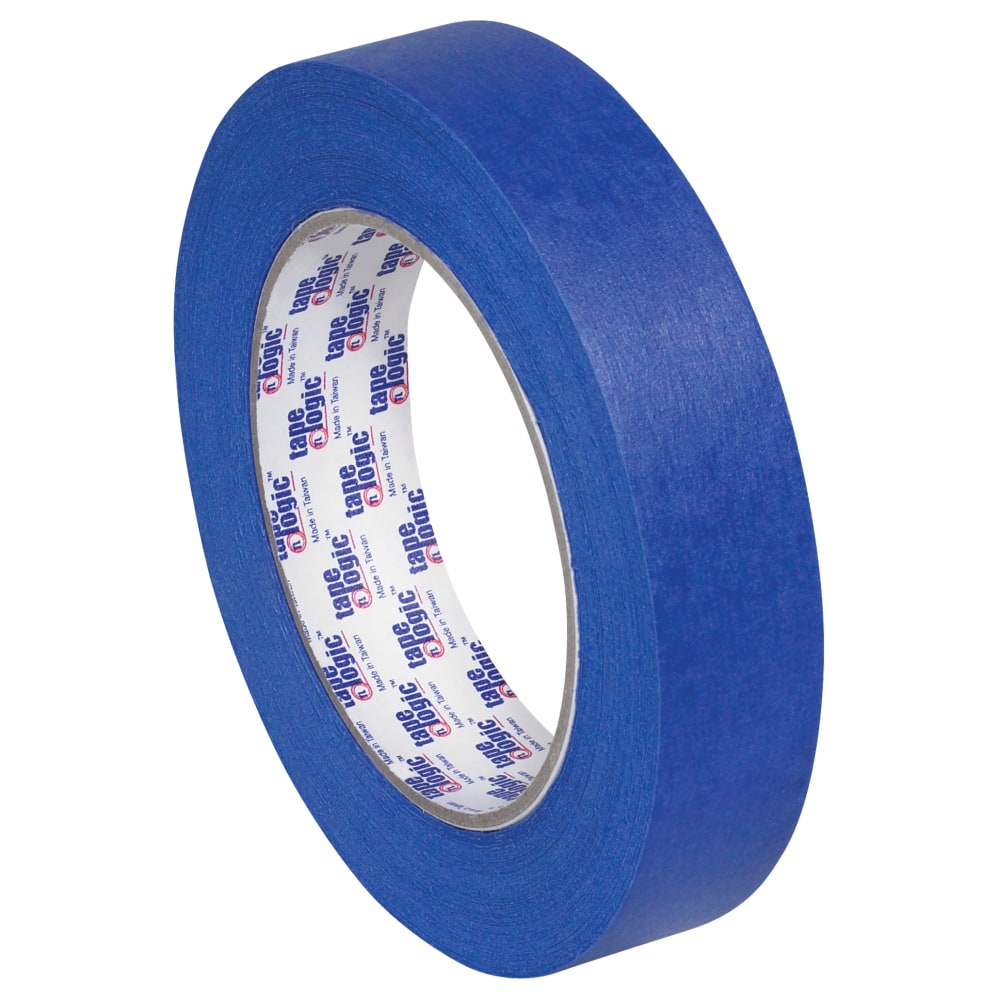 Tape Logic 3000 Painters Tape, 3in Core, 1in x 180ft, Blue, Case Of 36