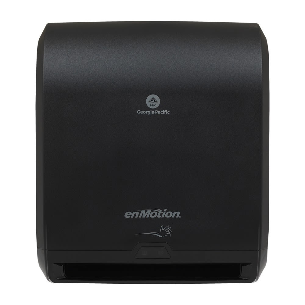 enMotion by GP PRO, 10in Automated Touchless Paper Towel Dispenser, 59462A, 14.7in x 9.5in x 17.3in, Black, 1 Dispenser