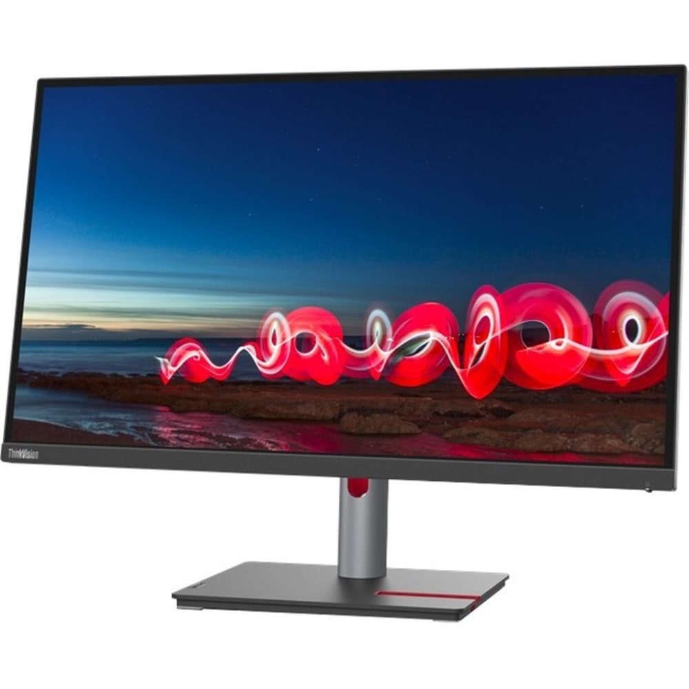 Lenovo ThinkVision T27h-30 27in Class WQHD LCD Monitor - 16:9 - Raven Black - 27in Viewable - In-plane Switching (IPS) Technology - WLED Backlight - 2560 x 1440 - 16.7 Million Colors - 350 Nit - 4 ms - 60 Hz Refresh Rate - HDMI - DisplayPort - USB Hub