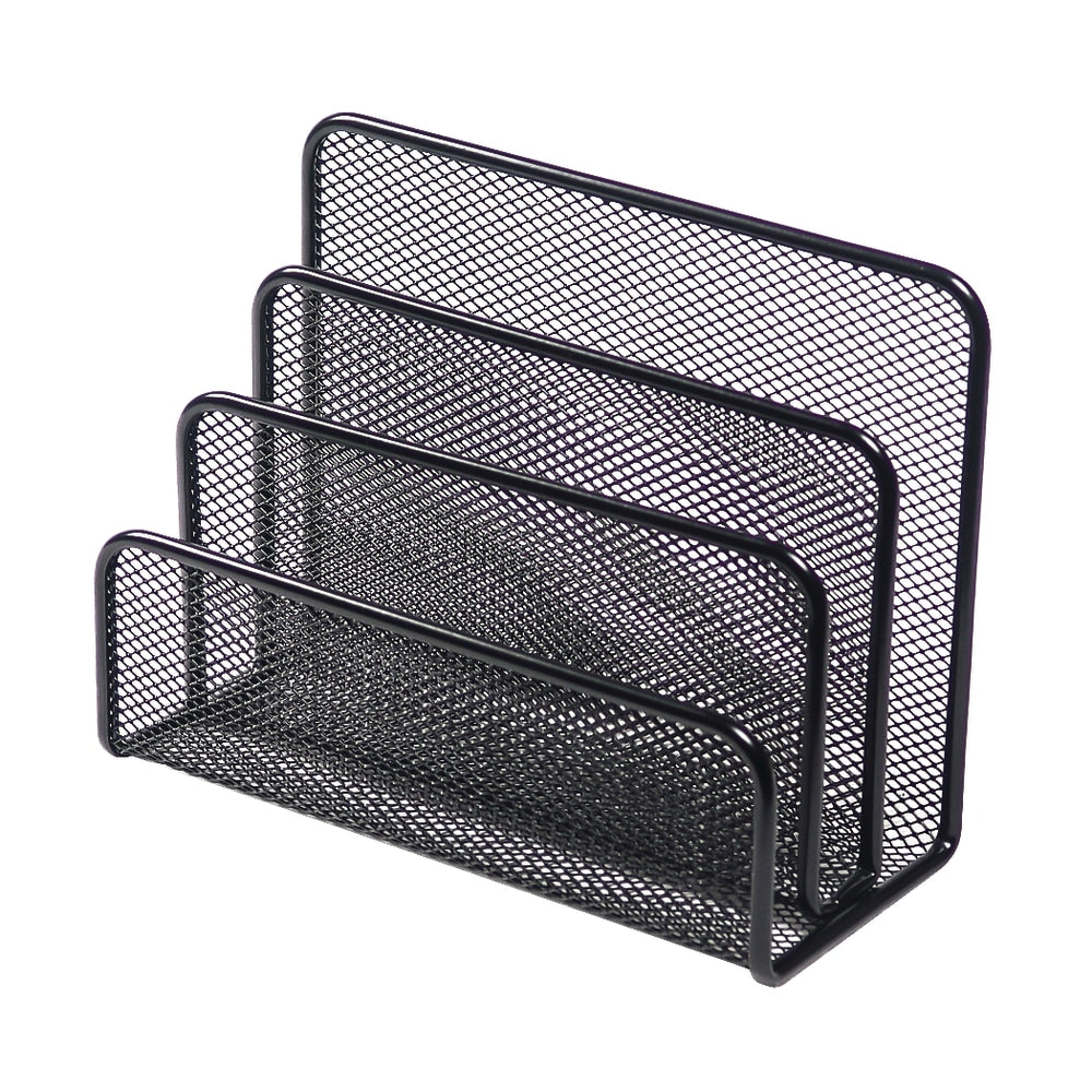 Office Depot Brand Mesh Mini Sorter, Black