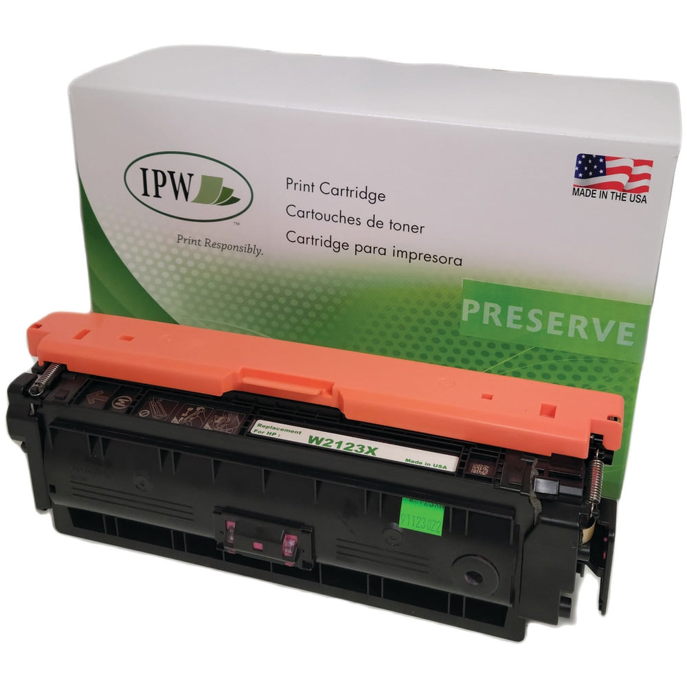 IPW Preserve Remanufactured Magenta High Yield Toner Cartridge Replacement For HP W2123X, W2123XN-ODP