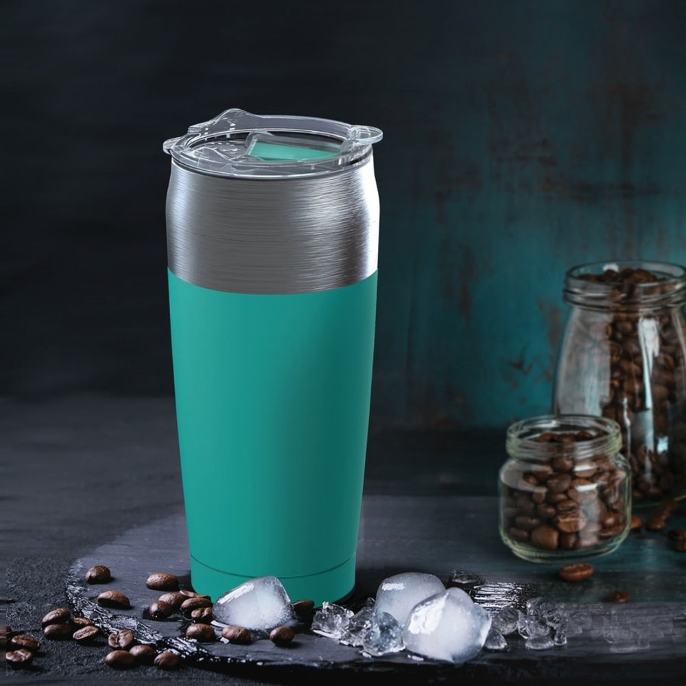 asobu 20-Ounce Tied Tumbler (Turquoise) - Vacuum - Green, Turquoise