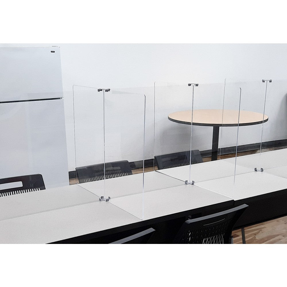 MARVEL 8-Way Table Divider, Clear/Silver