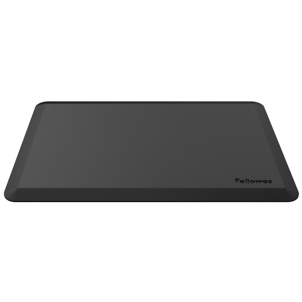 Fellowes Anti-Fatigue Wellness Floor Mat, Rectangular, 36in x 24in, Black