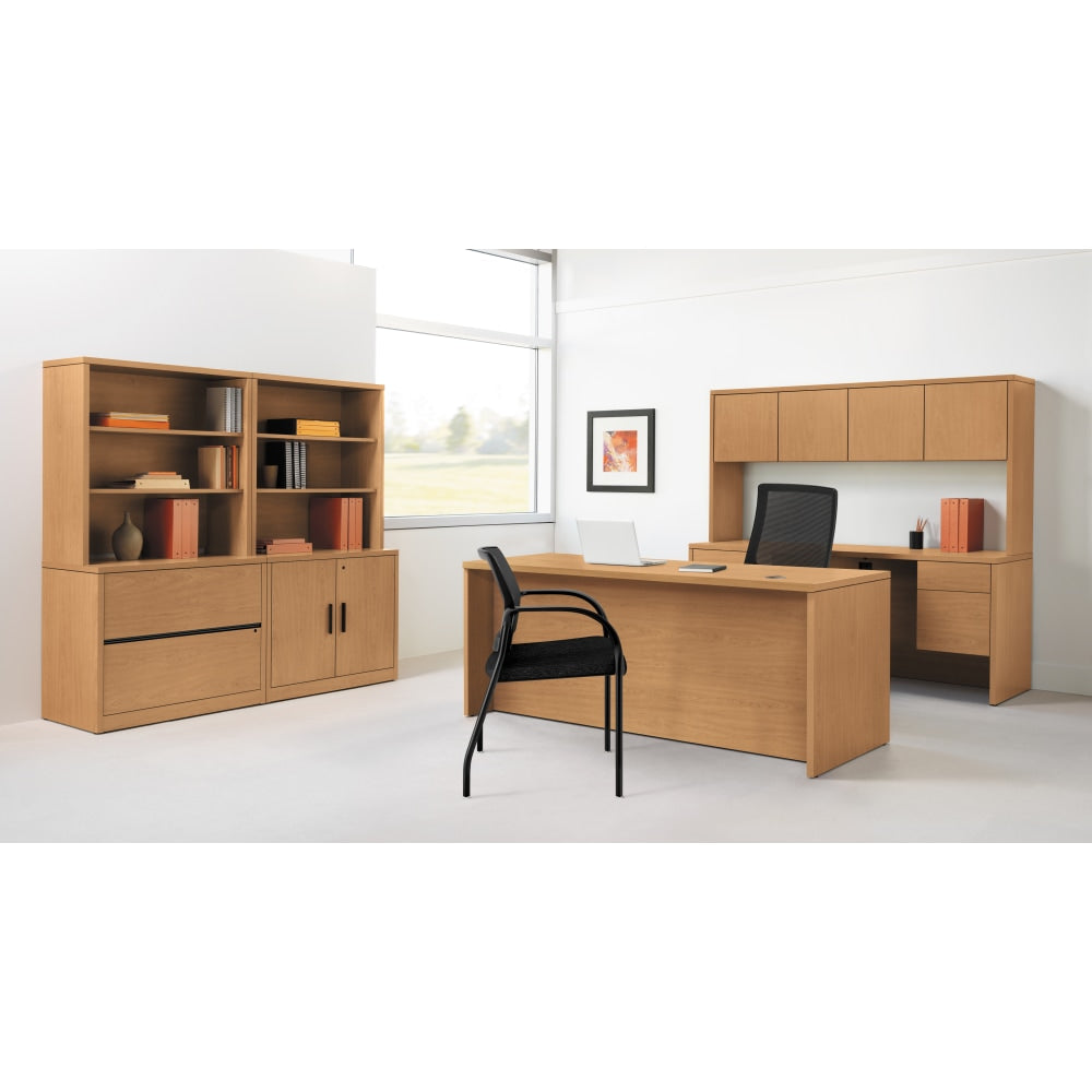 HON 10500 48inW Left Desk Return, Harvest Cherry