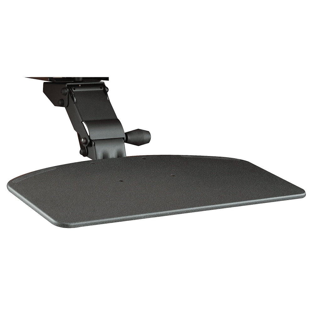 Bush Business Furniture Articulating Keyboard Tray, Galaxy Black, Standard Delivery