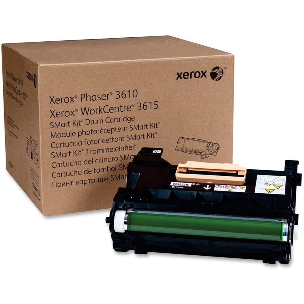 Xerox Phaser 3610/WorkCentre 3615 Drum Cartridge - Laser Print Technology - 1 Each - OEM - Black