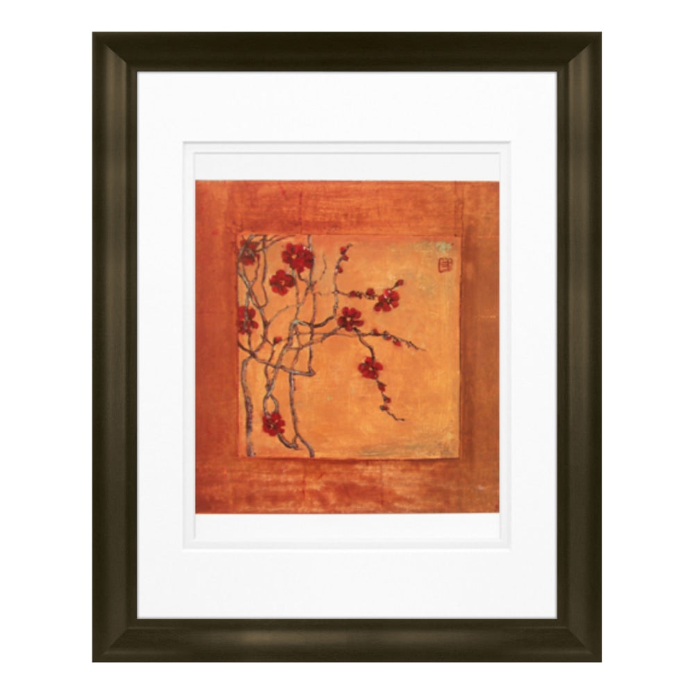 Timeless Frames Floral Marren Wall Artwork, 14in x 11in, Chinese Blossoms I