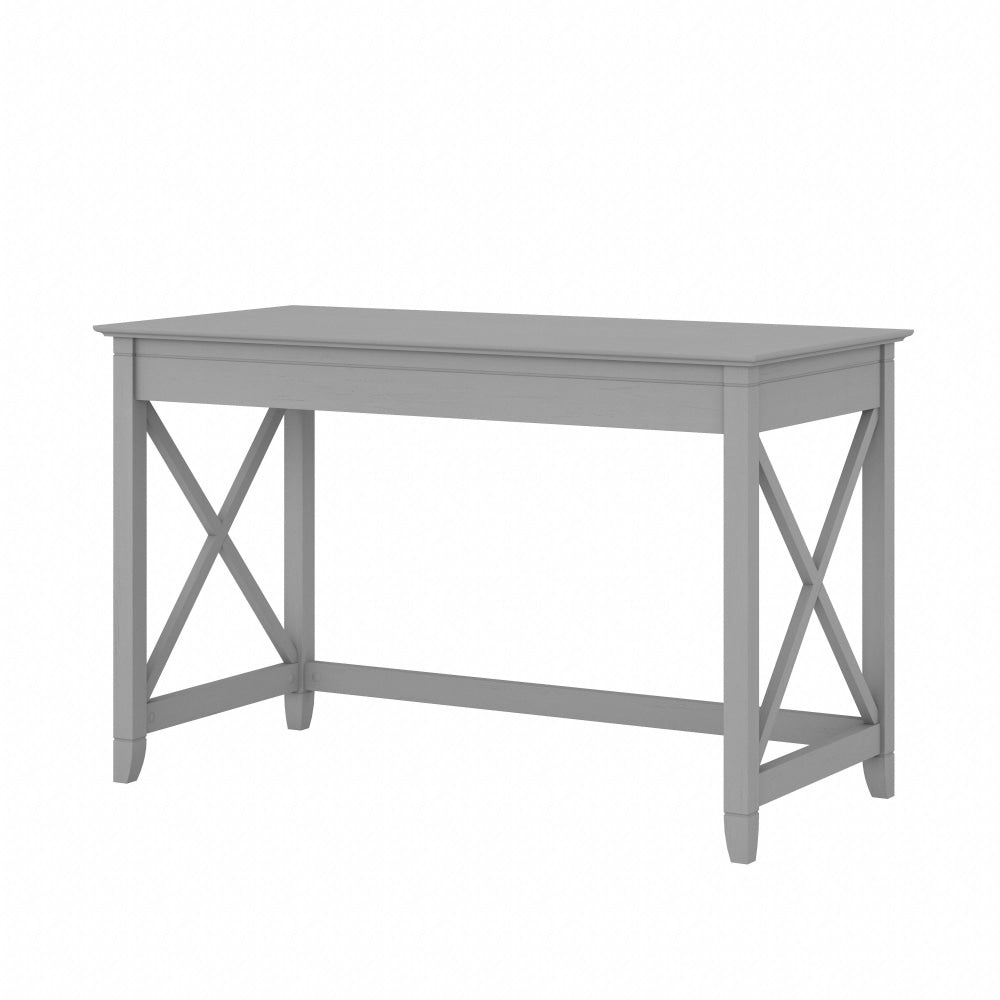 Bush Furniture Key West 48inW Writing Desk, Cape Cod Gray, Standard Delivery