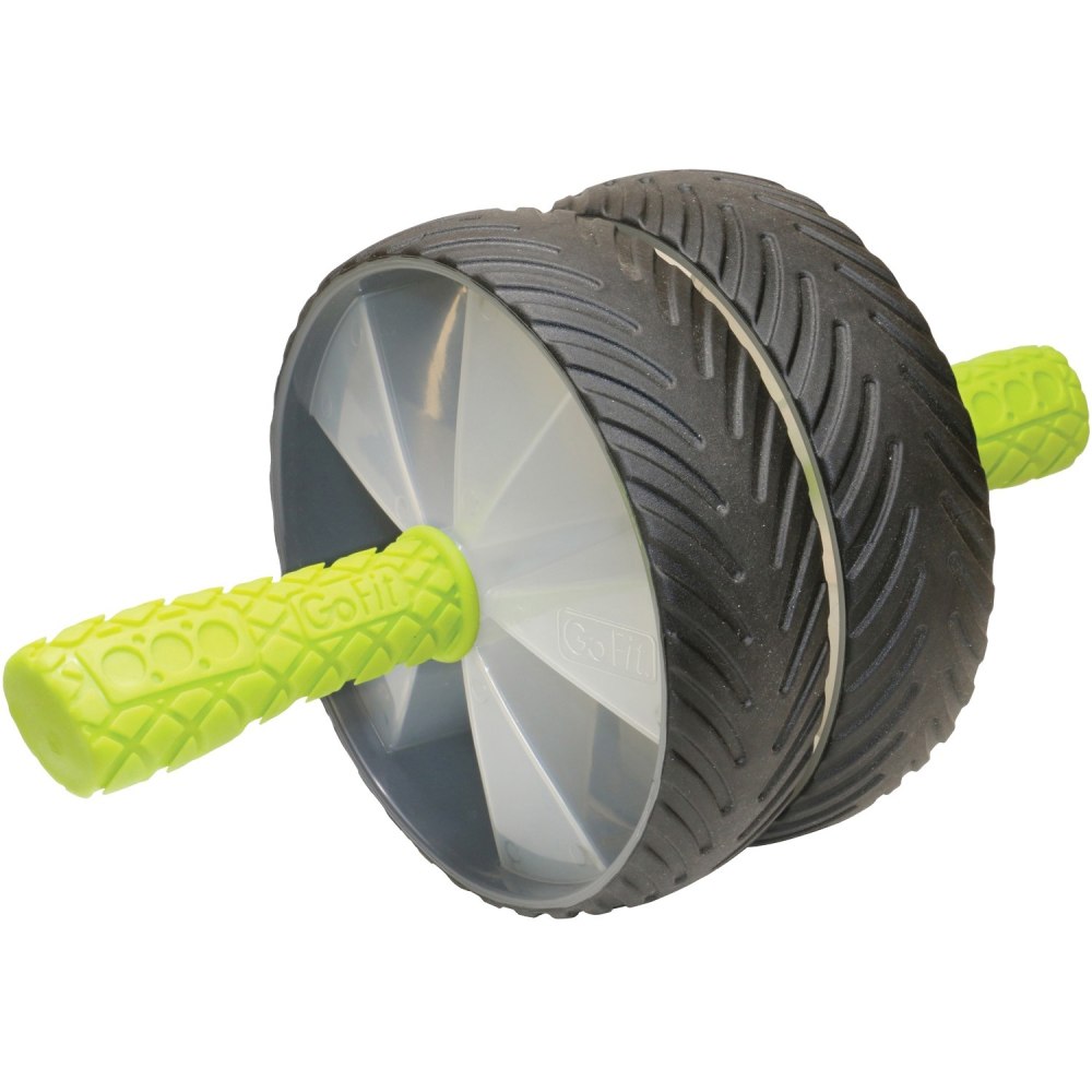 GoFit Super Ab Wheel - Clear - Urethane