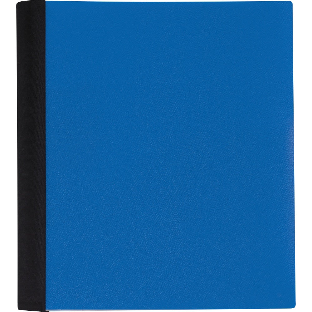 Office Depot Brand Stellar Notebook With Spine Cover, 8-1/2in x 11in, 3 Subject, College Ruled, 150 Sheets, Blue