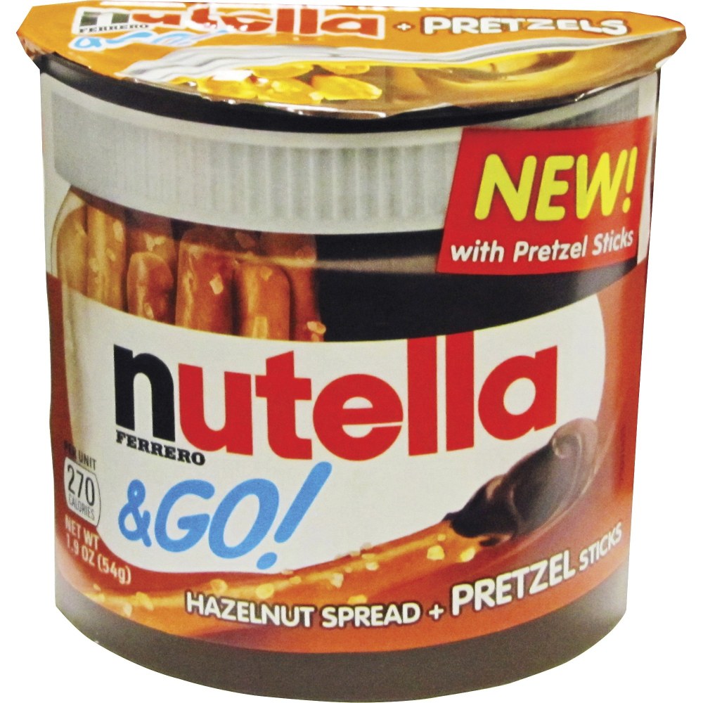 Nutella Nutella & GO Hazelnut Spread & Pretzels - 1.80 oz - 12 / Box