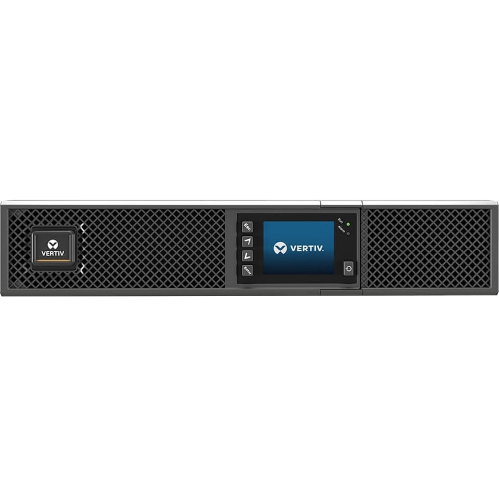 Vertiv Liebert GXT5 UPS - 3kVA/2700W 208V | Online Rack Tower Energy Star L6-20P - Double Conversion| 2U| Optional RDU101 Card| Color/Graphic LCD| 3-Year Warranty