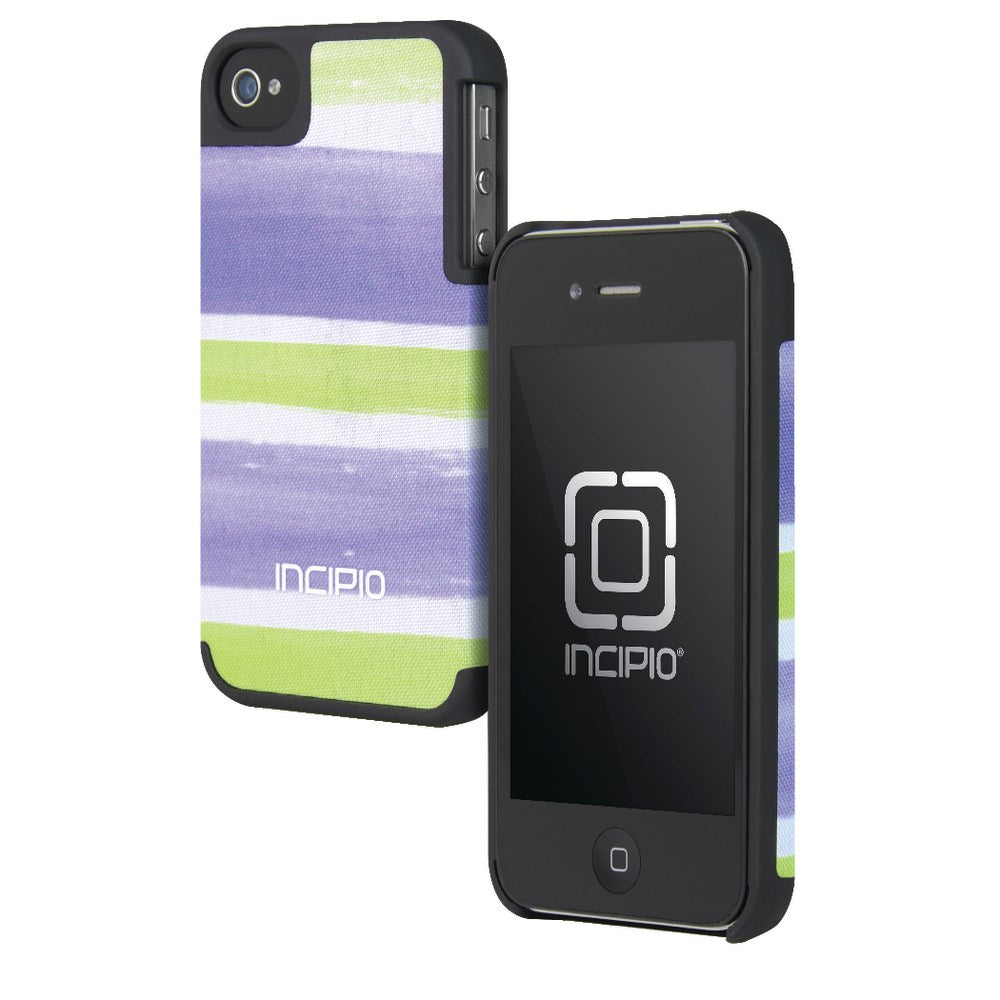 Incipio Linear Lineage Collection Canvas Feather Case For Apple iPhone 4/4S, Undulate