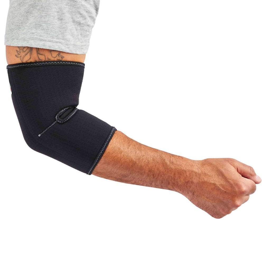 Ergodyne ProFlex 650 Neoprene Elbow Sleeve, X-Large, Black