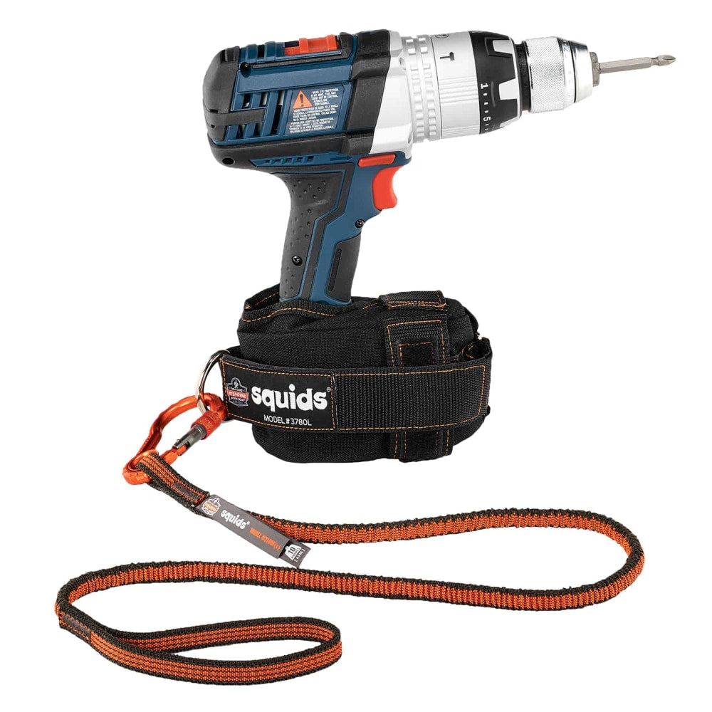 Ergodyne Squids 3191 Power Tool Tethering Kit, 10 Lb, Orange/Gray