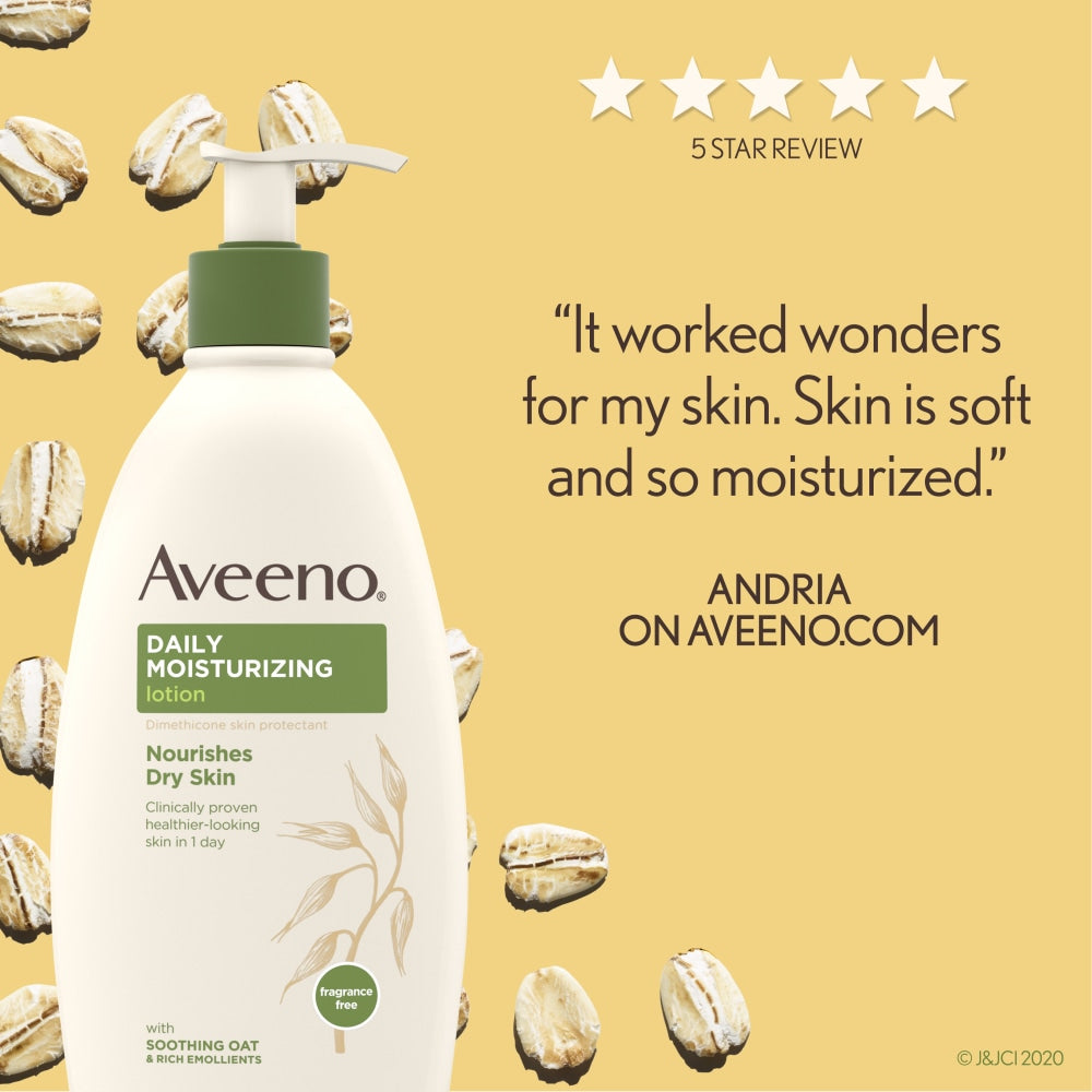 Aveeno Daily Moisturizing Lotion, 12 FL Oz.