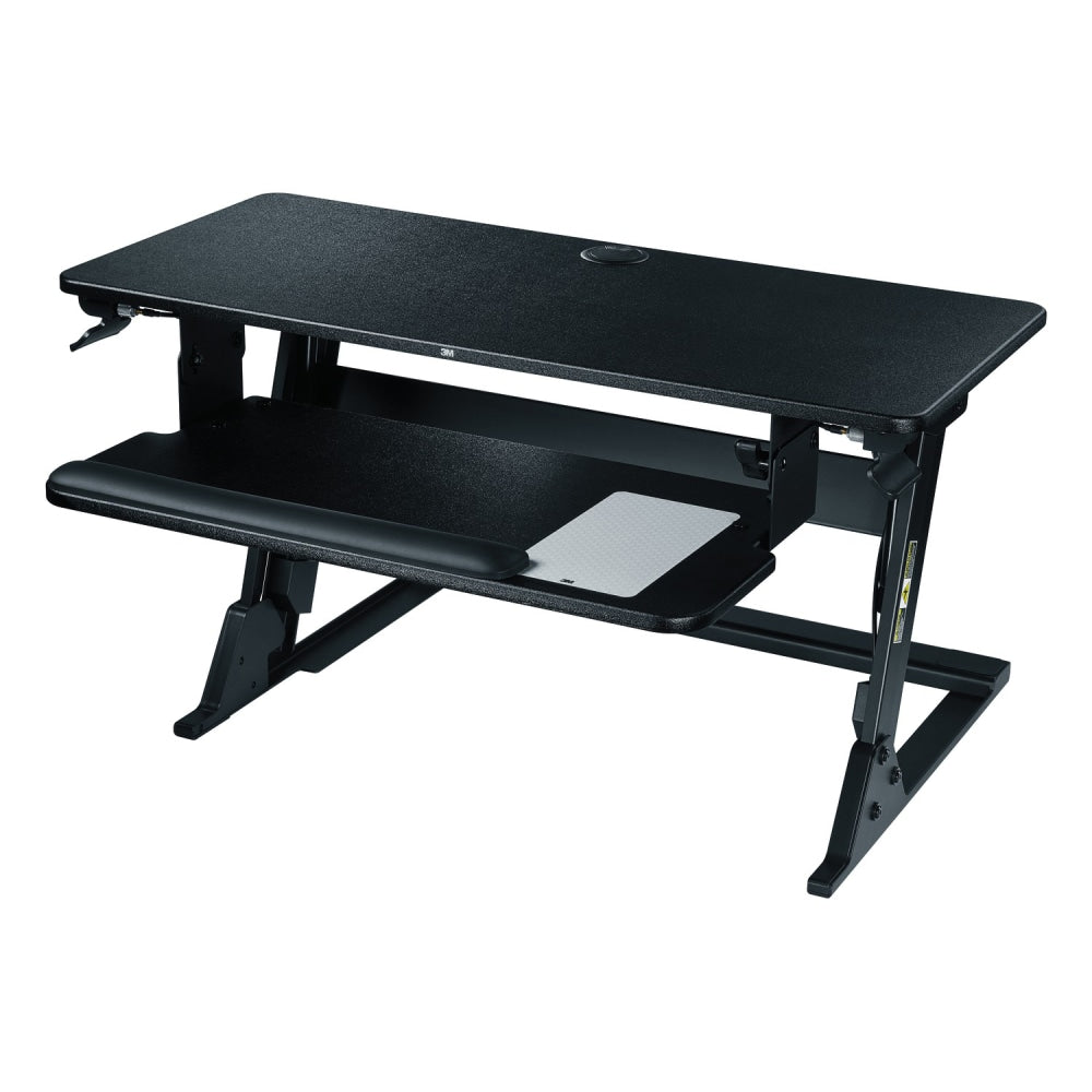 3M Precision Standing Desk, Black