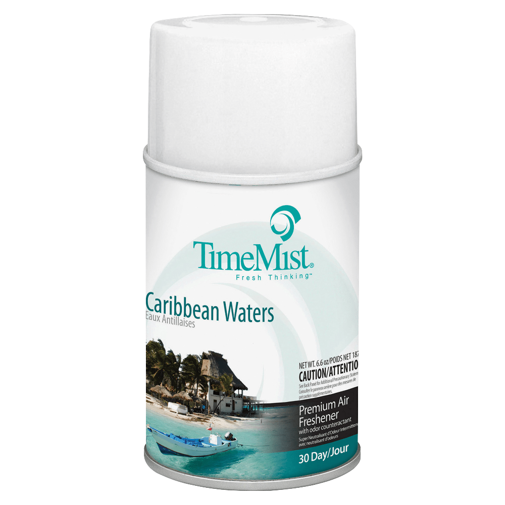 TimeMist Metered Aerosol Fragrance, 6.6 Oz., Caribbean Waters