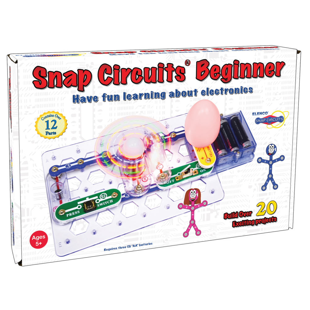 Elenco Electronics Snap Circuits Beginner Set, Multicolor