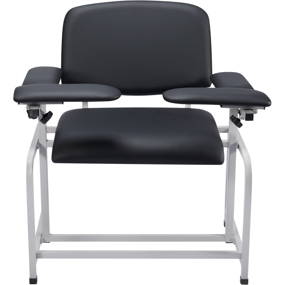 Alpine AdirMed Bariatric Padded Blood Drawing Chair, Blue