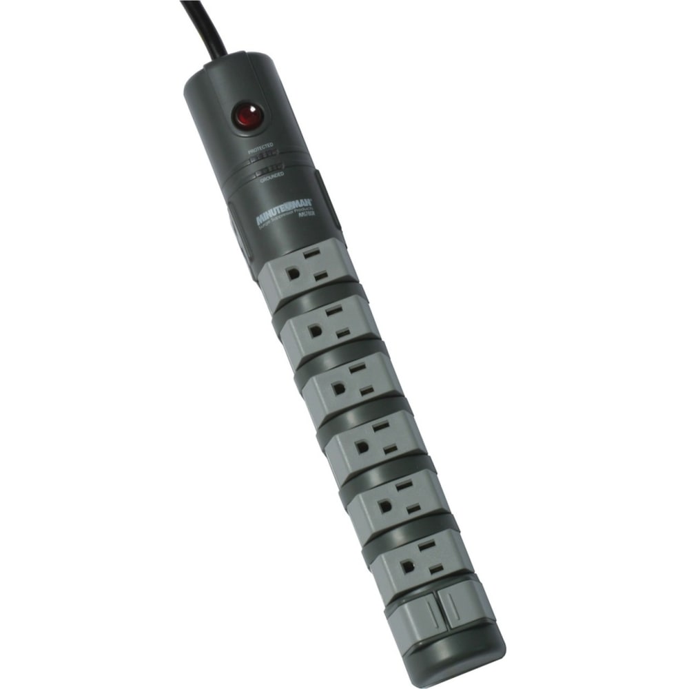 Minuteman 8 Outlets Surge Suppressors - Receptacles: 8 - 2160J - Receptacles: 8 - 2160J