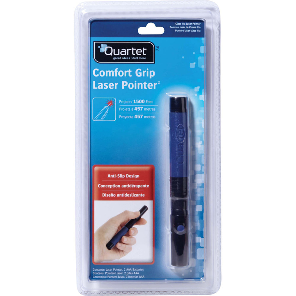 Quartet Classic Comfort Laser Pointer, Blue