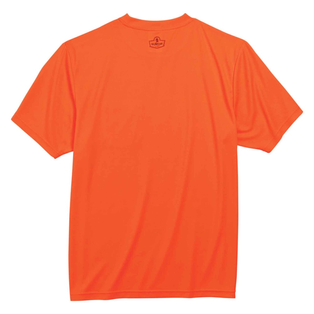 Ergodyne GloWear 8089 Non-Certified T-Shirt, 4X, Orange