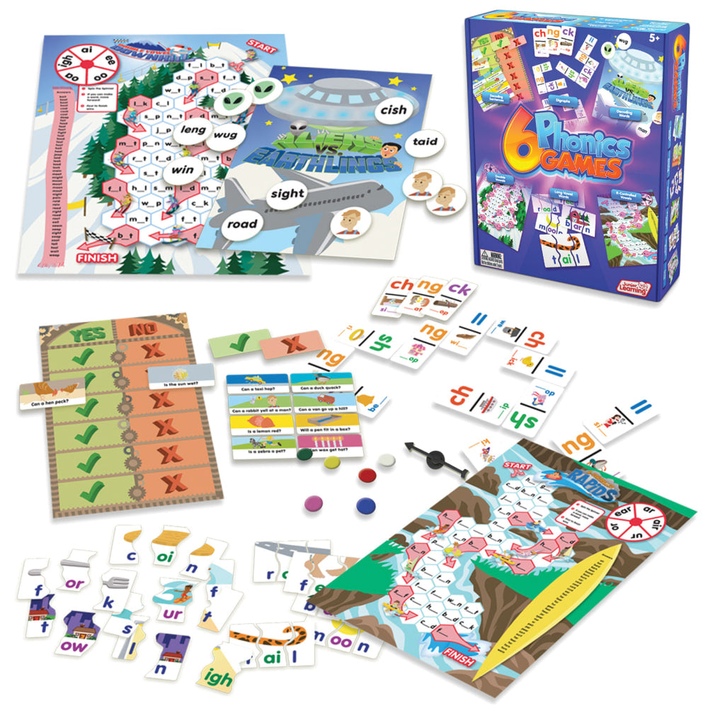 Junior Learning 6 Phonics Games