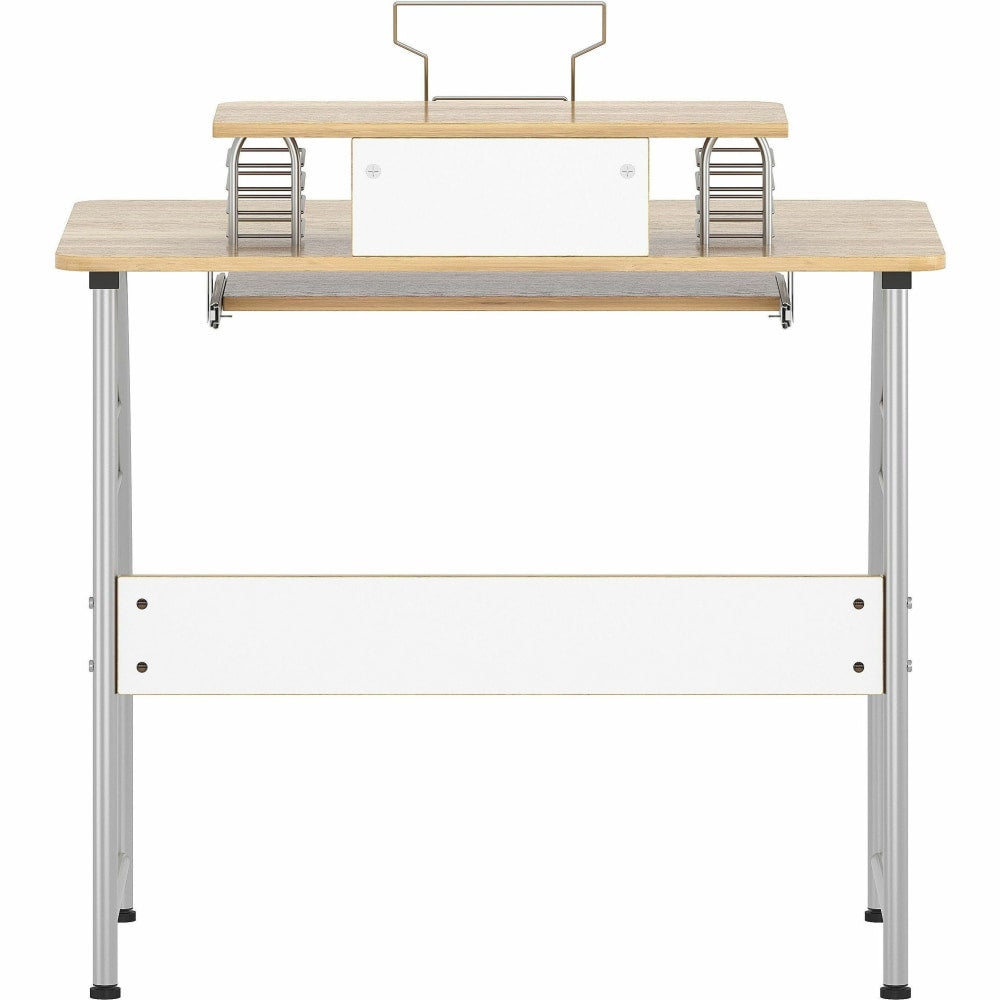 Lorell Multi-Function Computer Desk, Maple