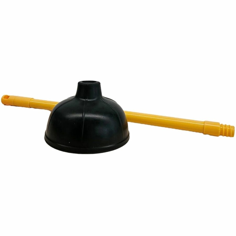 Genuine Joe Value Plus Plunger, 23in x 5 3/4in, Yellow