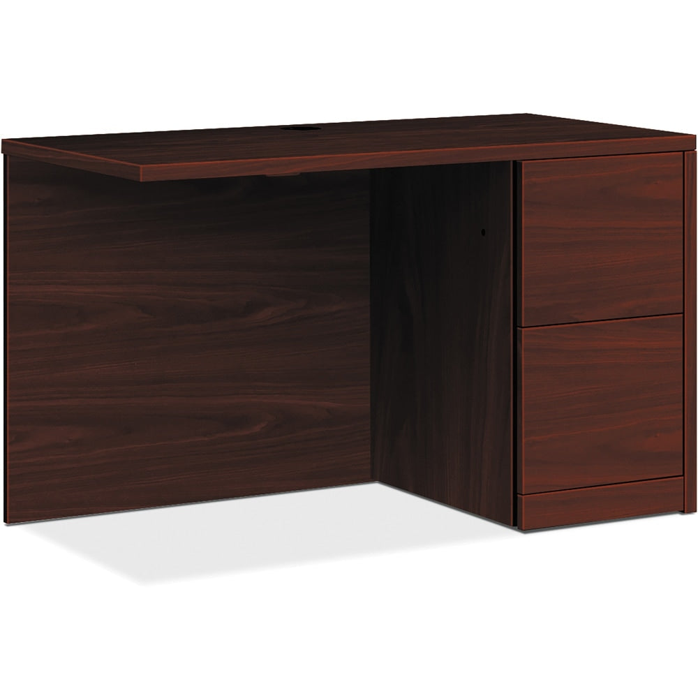 HON 10500 42in Desk Return, Mahogany