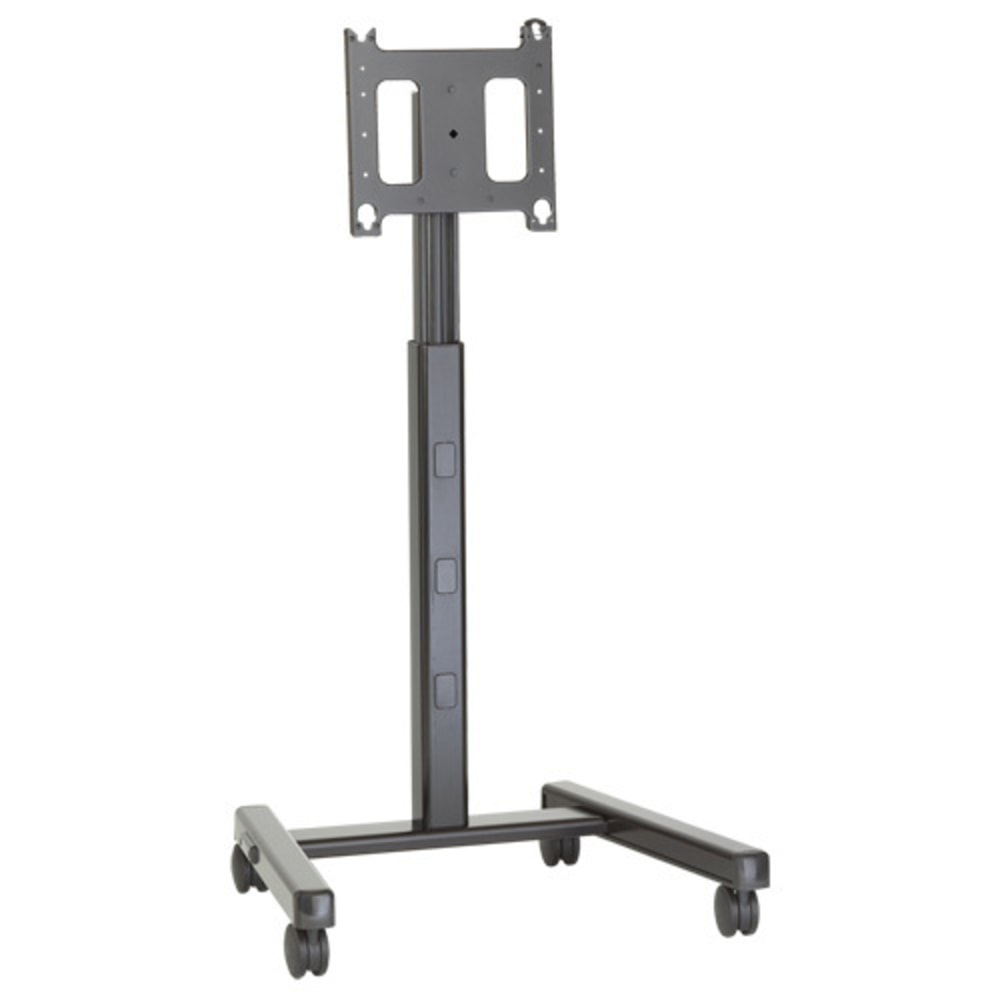 Chief PFC2000B Flat Panel Mobile Stand - Up to 200lb - Up to 65in Flat Panel Display - Black - Floor-mountable