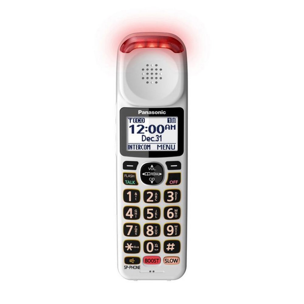 Panasonic KX-TGMA44W Cordless Expansion Handset For KX-TGM420W Digital Cordless Phone, White