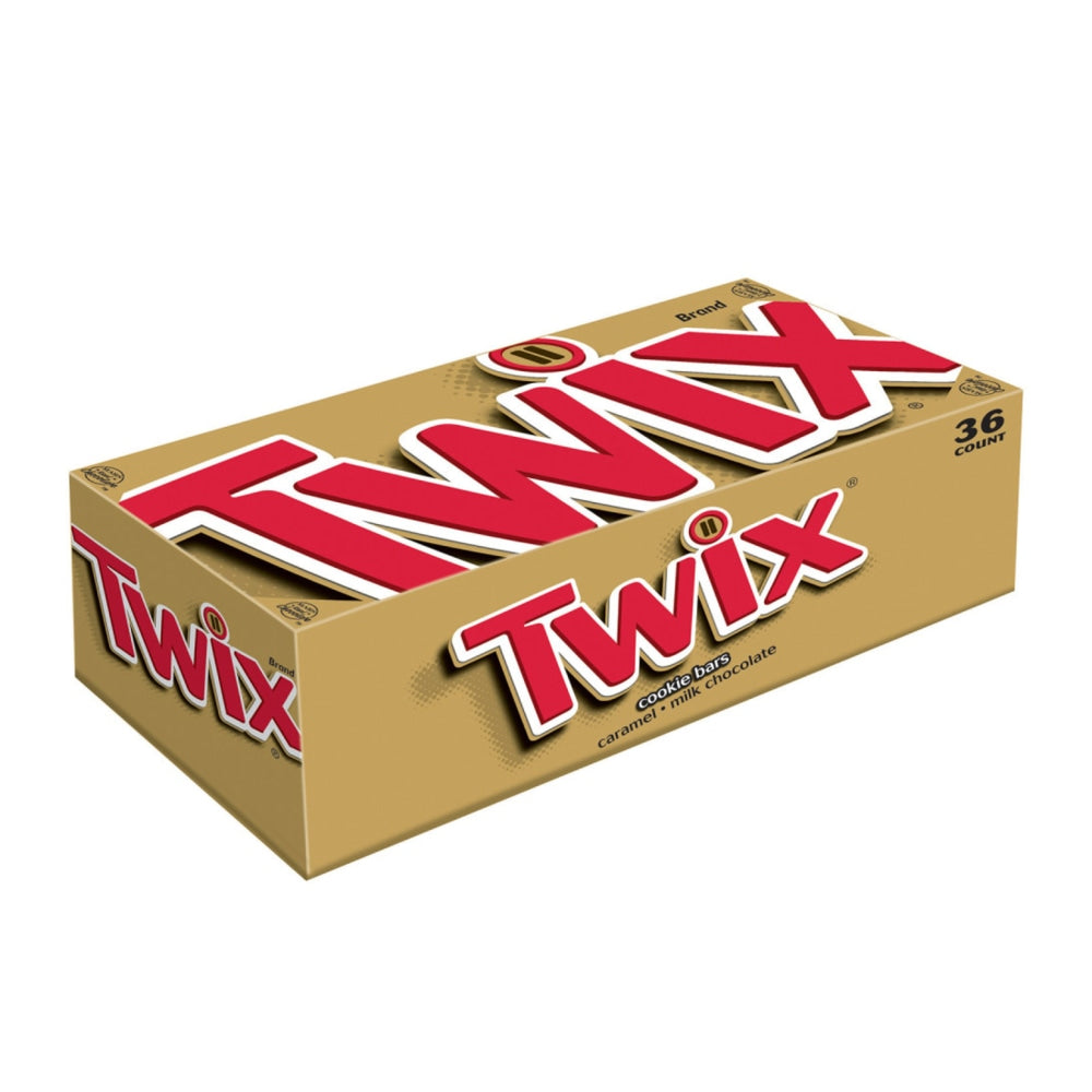 Twix Bar, 1.79 Oz, Box Of 36