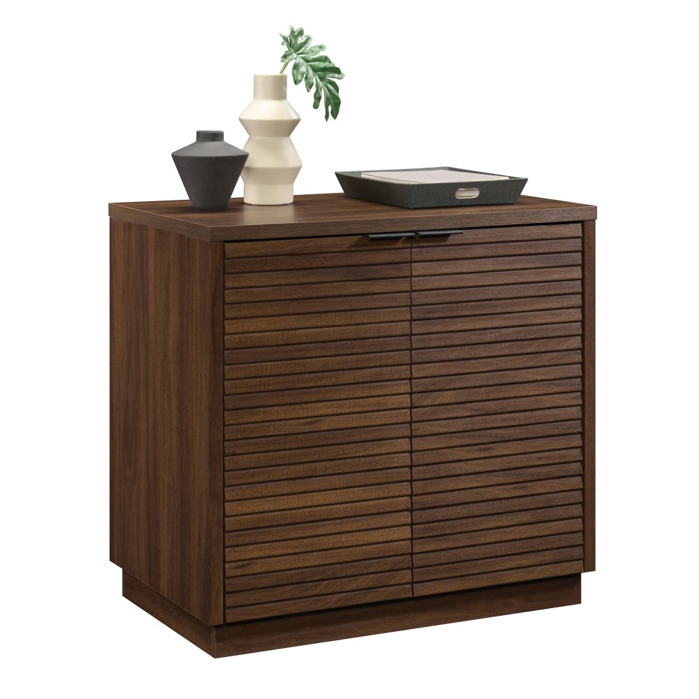 Sauder Englewood 29inH Library Base, Spiced Mahogany