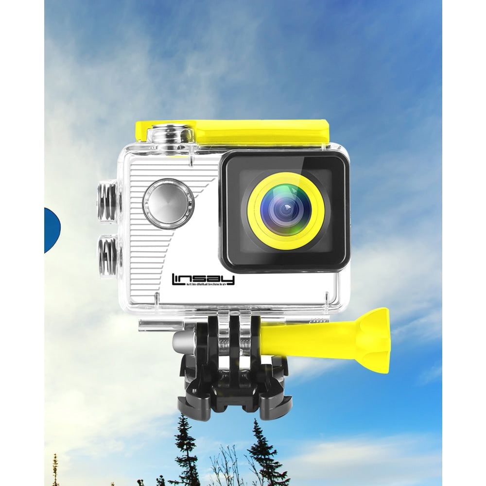 Linsay Kids Funny 5.0-Megapixel Action Camera, Yellow, X5000AY