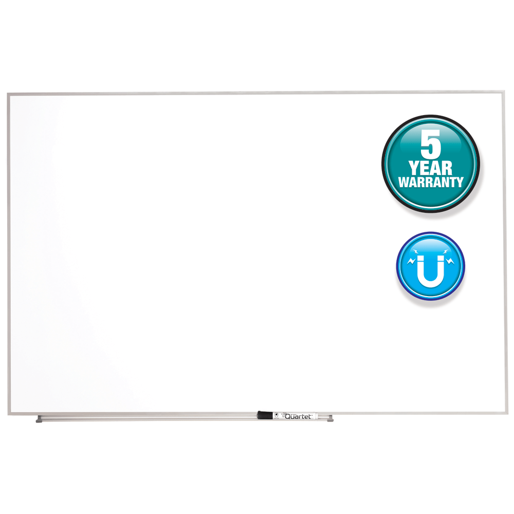 Quartet Matrix Magnetic Marker Dry-Erase Board, 48in x 31in, Aluminum Frame With Silver Finish