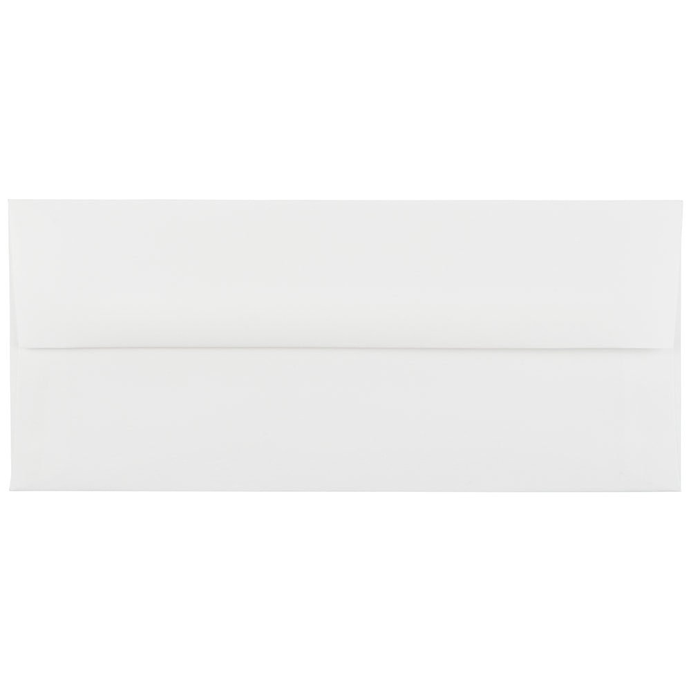 JAM Paper Strathmore Stationery Set, 8 1/2in x 11in, Bright White, Set Of 100 Sheets And 100 Envelopes