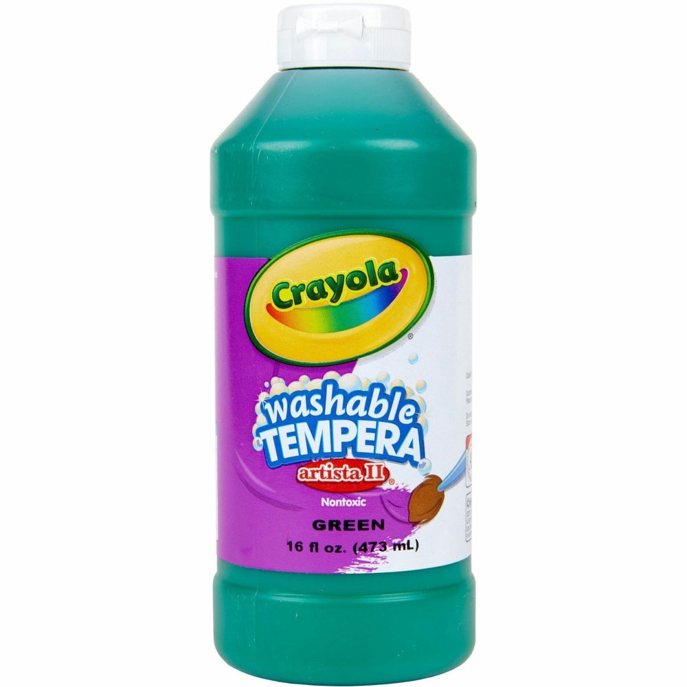 Crayola Artista II Tempera Paint, 16 Oz, Green